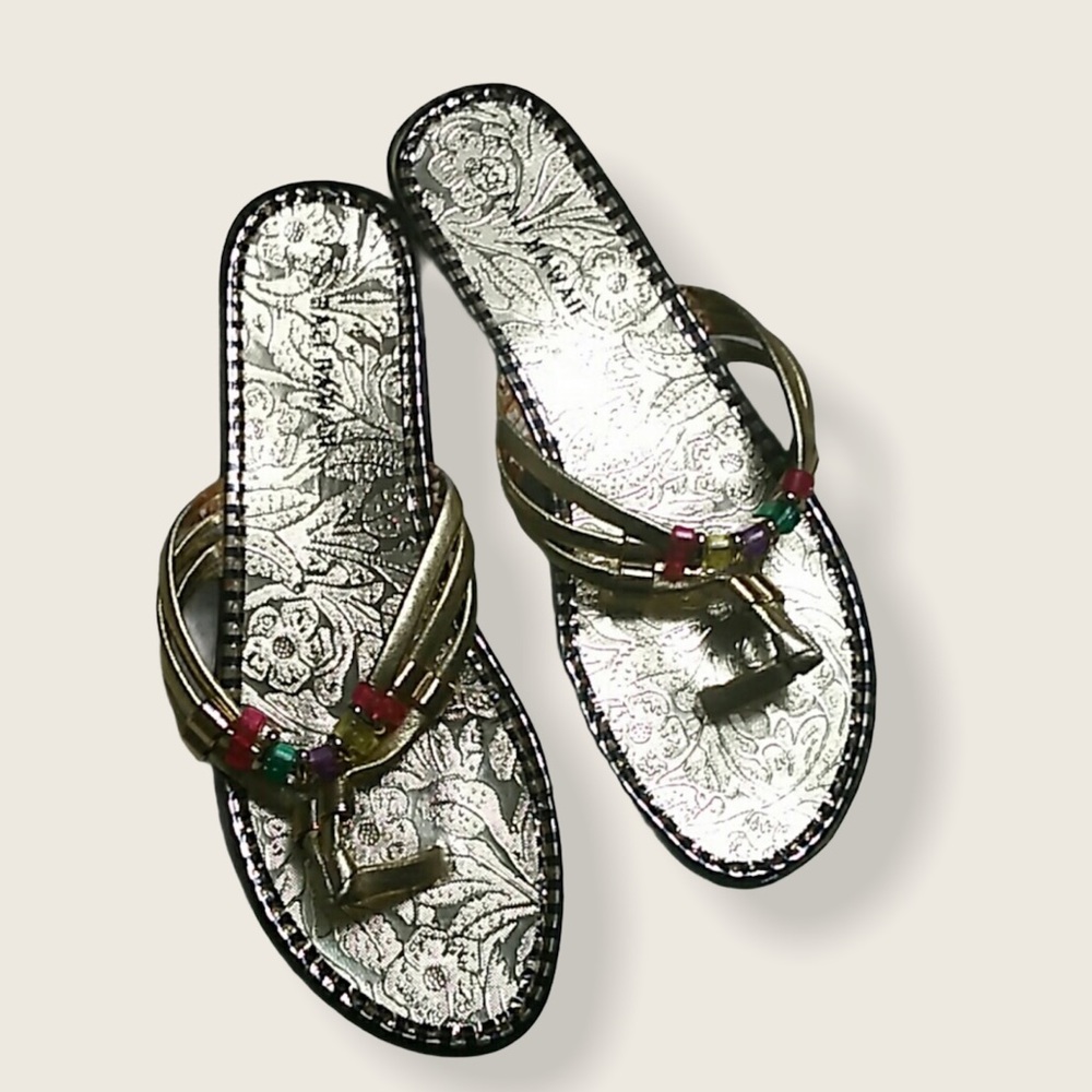 PALI HAWAII Thong Slip On Flat Sandals
